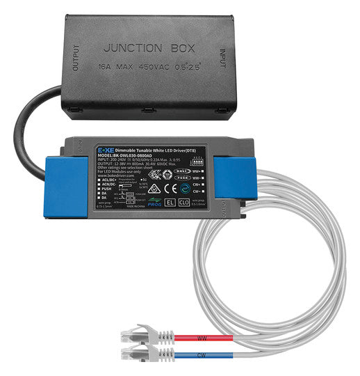 ESYLUX LED-Steuerung 32W 700mA 12-46V DRIVER-SET TW 32W 700mA RJ45 DALI-2 DALI
