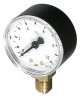 Honeywell Manometer 50 mm d, für Vordruck DN 8 (R 1/4), Teilung 0-25 bar | M38K-A25