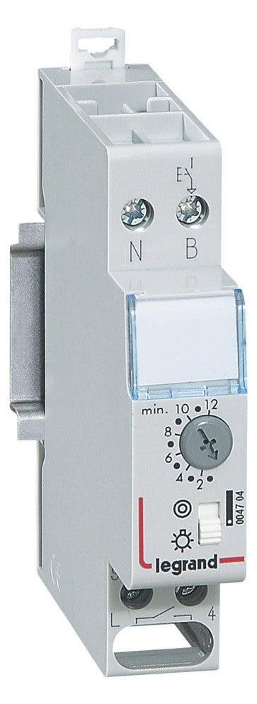 LEGRAND Treppenlichtzeitschalter REG 1TE Legrand 004704 elektr.Multifunkt 250VAC