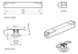 BEG Bewegungsmelder 360° EB ws BWM IP20 PD9-1C-DE 1000W
