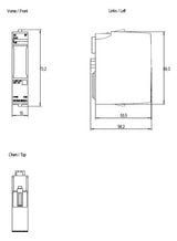 SIEMENS Analoges I/O-Modul DC 19,2-28,8V 6ES7135-6HB00-0CA1 Ausg.Strom Ausg.Spg