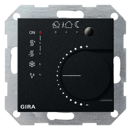 GIRA Raumtemperaturregler UP KNX sw mt System 55 2100005 Bedienelement