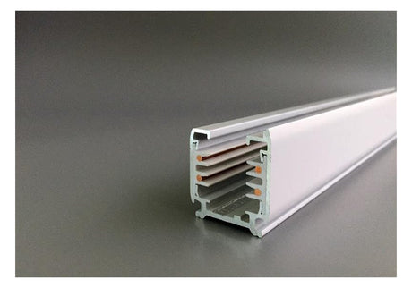 DOTLUX 3 Phasen-Stromschiene, 2 m, weiss matt