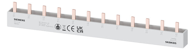 SIEMENS Sammelschiene 80A lamelliert 5ST3708 214x15x18mm flex