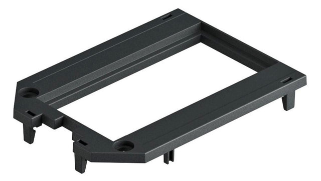 BETTERMANN Abdeckplatte PA 104mm 12fÖffn UT34 P2 sw RM45