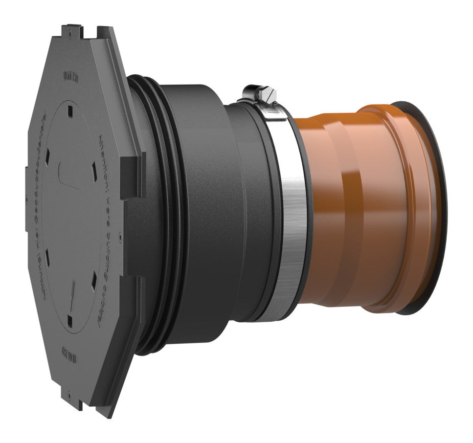 Hauff Universal-Wanddurchführung UDM m. KG-Rohr AD 160 mm Wandstärke 400 mm | 3030300215