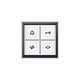 SIEDLE Infomodul anthgr 99x99x26mm ZAM 600-01 AG