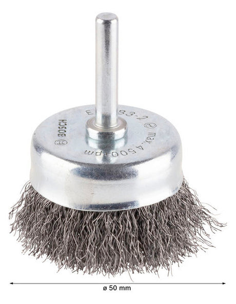 BOSCH-EW Topfbürste  50mm Drahtbürste 2608622022 Stiftanschluss