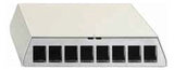 RUTENBECK Patchpanel AP 8Ports Cat6 PP-UM A-8 Ap rw Schirm RAL9010