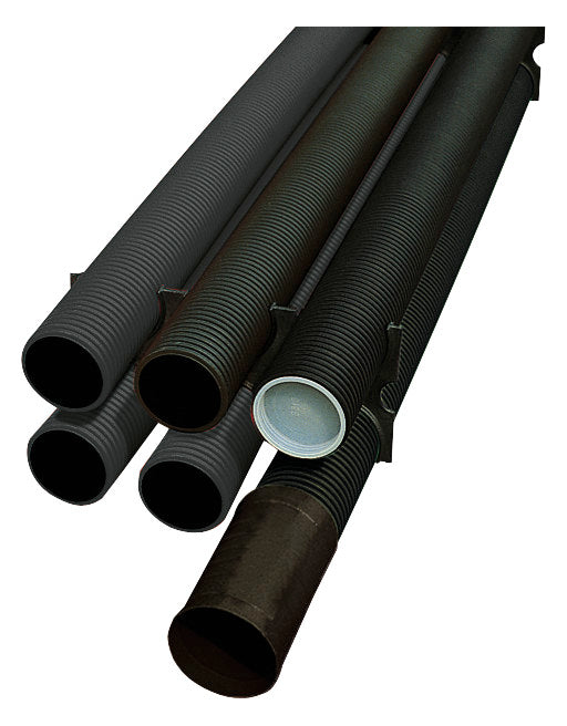 FRÄNKISCHE Kabelschutzrohr sw starr Kst Kabuflex S NW 110 6-M-Stangen ohne  94/1