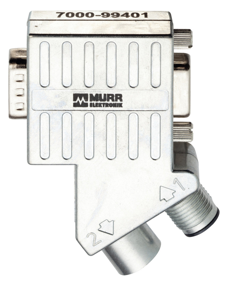 MURR Aktor-Sensor-Y-Adapter male 9p IP30 7000-99401-0000000 Schirm Metall