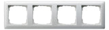 GIRA Rahmen 4f rws glz Kst f.GEB-K Standard 55 021403