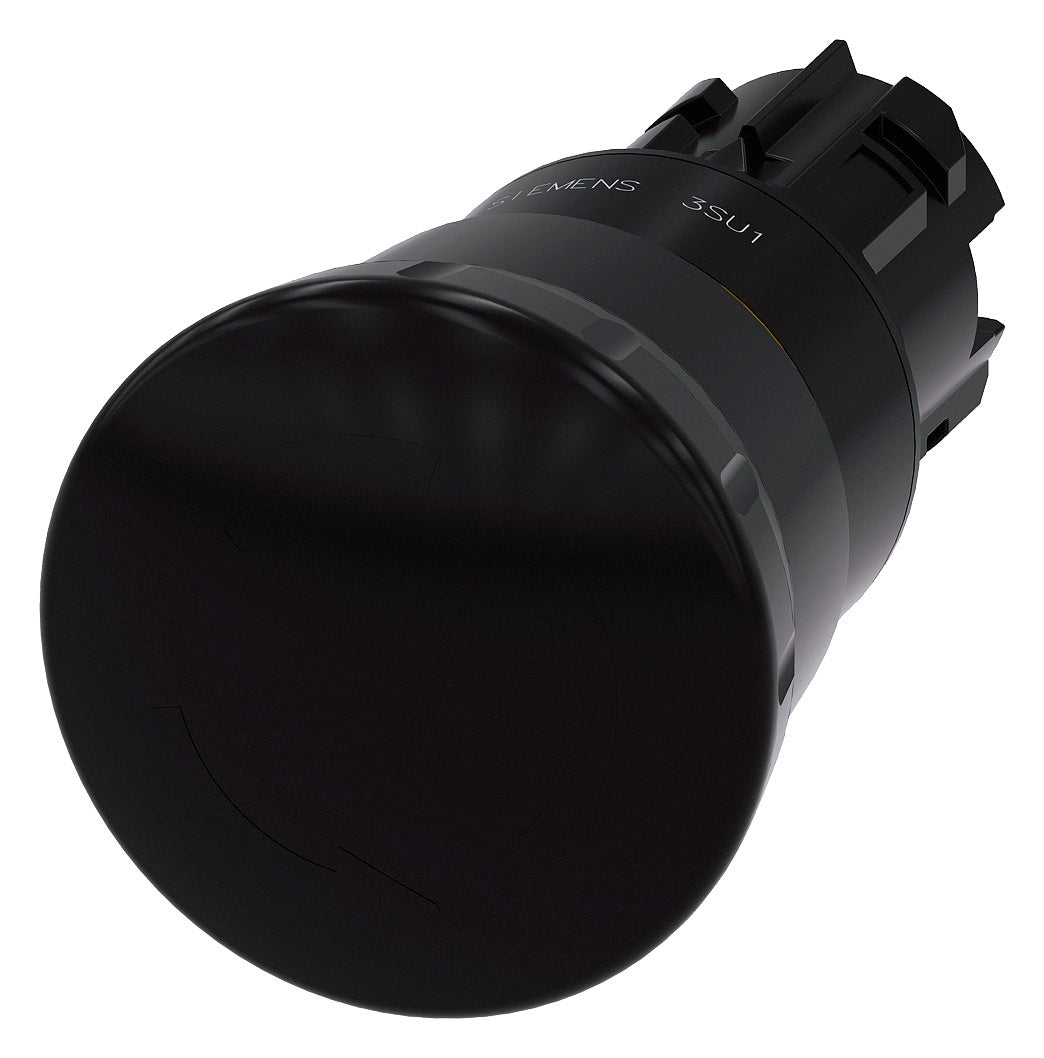 SIEMENS Drucktaster 1f sw rnd  22mm 1S 3SU1000-1HB10-0AA0 40x40mm IP66