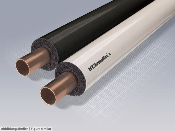 Armaflex-Schlauch HT-13X012-SWH (130) DIN 4102-B2, weisse Folienummantelung