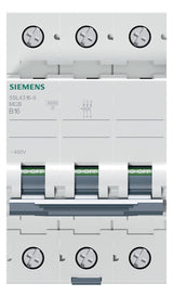 SIEMENS Leitungsschutzschalter UC B 16A 5SL4316-6 3p 400V 3TE 50Hz IP20