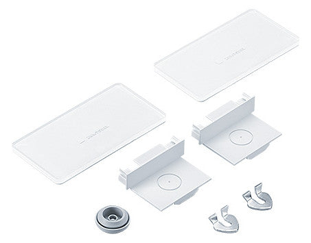 ZUMTOBEL Endkappe ws Kst ECOOS2 ENDCAP SET WH