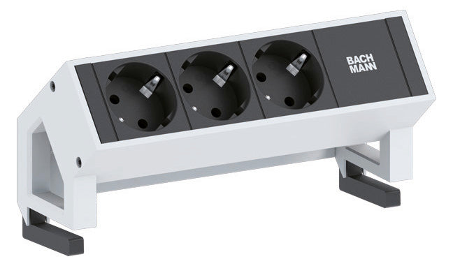 BACHMANN Steckdosenleiste 3f ws 0,2m 35° 902.2048 IP20 1,5qmm