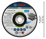 BOSCH-EW Schleifscheibe 76x4mm f.Metall 2608601705