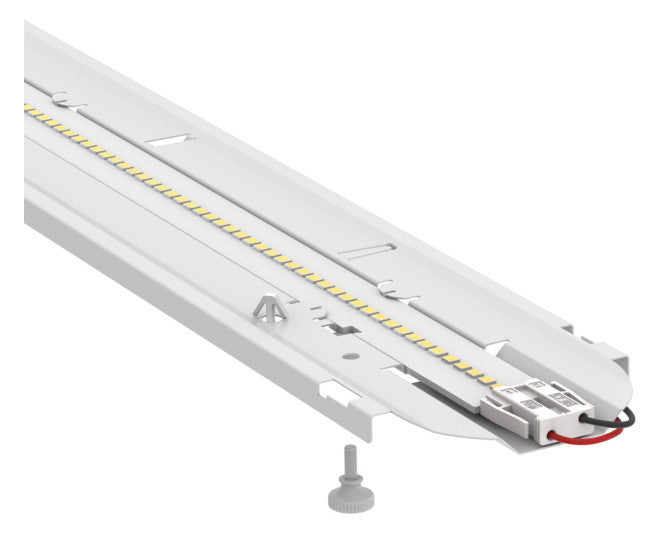 LEDVANCE LED-Feuchtraumleuchte 14-28,3W DP HE 1200 P 29W ML 840 IP65 4000K gr