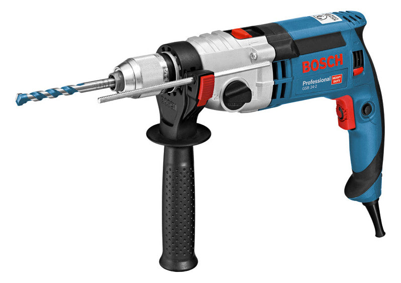 BOSCH-EW Schlagbohrmaschine 1100W 2,9kg Professional GSB 24-2 1,5-13mm 40Nm