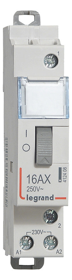 LEGRAND Stromstoßschalter 230VAC 1TE 16A Legrand 412408 250V REG mech.Schalt