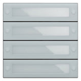 GIRA Tastenmodul Bus 4RT 106,5x106,5mm System 106 5539000