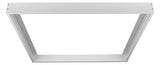 ESYLUX Aufbaurahmen ws Alu L629mm B629mm Zubehör STELLA MOUNTING FRAME 625 SM WH