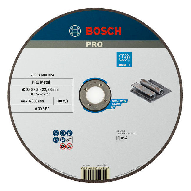 BOSCH-EW Trennscheibe 230x3mm 2608600324