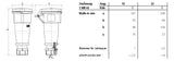MENNEKES CEE-Kupplung 7p 16A IP44 6h ger AM-TOP 746 400V/rt Schraubkl Kst