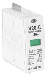 BETTERMANN Überspannungsableiter 230VAC V20-C 0-280 Netzform- 230VDC 1,3kV 1TE