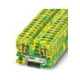 PHOENIX Schutzleiter-Reihenklemme gn/ge ST 10-PE 0,2-16qmm 1Etage TS35