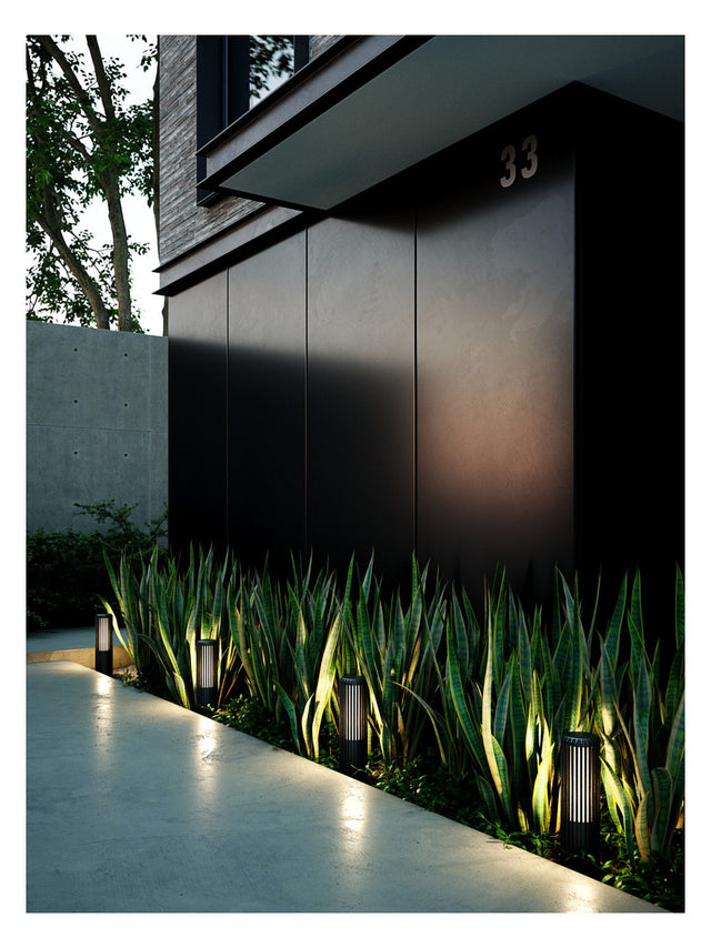 NORDLUX LED-Pollerleuchte 15W IP44 E27 Aludra 2118028203 sw Alu Kst_opal