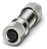 PHOENIX Rundsteckverbinder Buchse 4A Löt SACC-M 8FS-4CON-M-SH 0,08-0,25qmm IP67