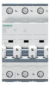 SIEMENS Leitungsschutzschalter UC C 16A 5SY4316-7 3p 400V 3TE 50Hz IP20