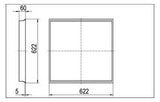 RIDI LED-Deckeneinbauleuchte 32W 4000K EBRE-LED 414/5200-840 MPS 3926lm ws