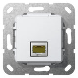 GIRA Einsatz Mod-Jack 1f rws Einsatz 569503 ohne Beschriftungsfeld
