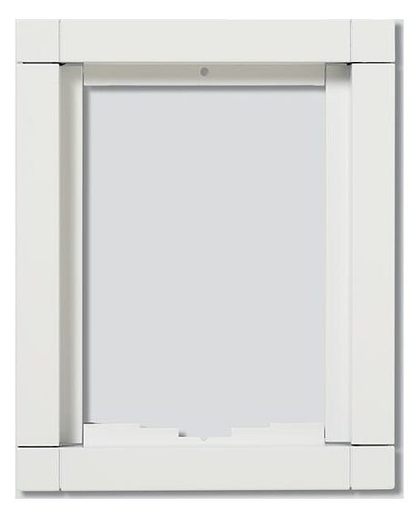 SIEDLE Rahmen-Türstation 1f UP ws alu KR 611-1/1-0 W 131x163x15mm