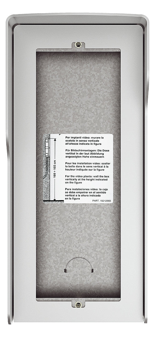 LEGRAND Gehäuse 3f AP gr Alu Bticino 350631 151x334x82mm