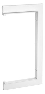 REHAU Wandanschlussblende GEB-K sym Kst SIGNA BASE BRK WA70130 rws B130xT70mm