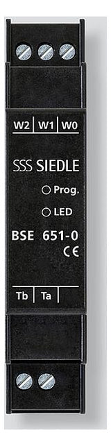 SIEDLE Bus- Schaltgerät Schaltaktor BSE 651-0