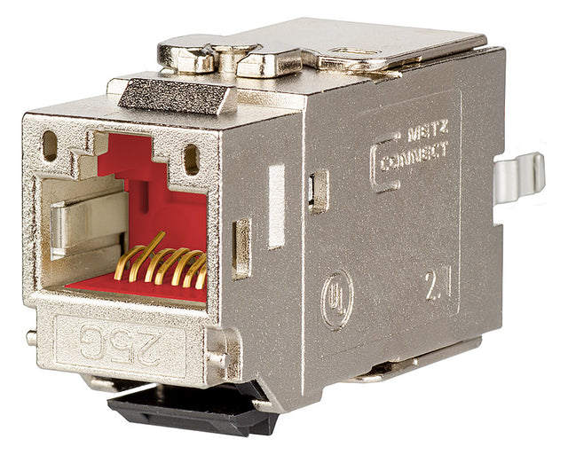 METZ CONNECT Modular-Buchse Cat5 RJ45 si 130B21-25-E 22-26AWG Feldkonf Schirm