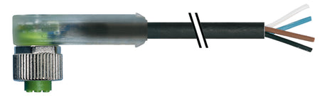 MURR Sensor-Aktorkabel 4p 10m M12 Female 7000-12421-6341000 abgew fr.Ende PUR