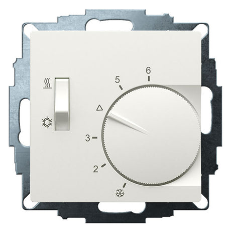 EBERLE Raumthermostat 230V 10A Wechsler UTE 1770-RAL9010-M-55 IP20 Bimetall