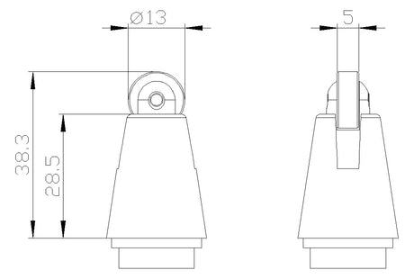 SIEMENS Antriebskopf Rollenstößel 3SE5000-0AD02