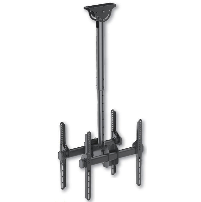 Teleskop Universal Deckenhalterung für 2 LED LCD TV 32"-55" Stück
