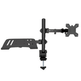 Techly Schreibtischhalterung für 13-32" Monitor und Laptopablage Stück