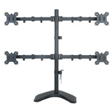 Schreibtischhalterung für 4 LCD TV LED 13"-27", mit Standfuß Stück