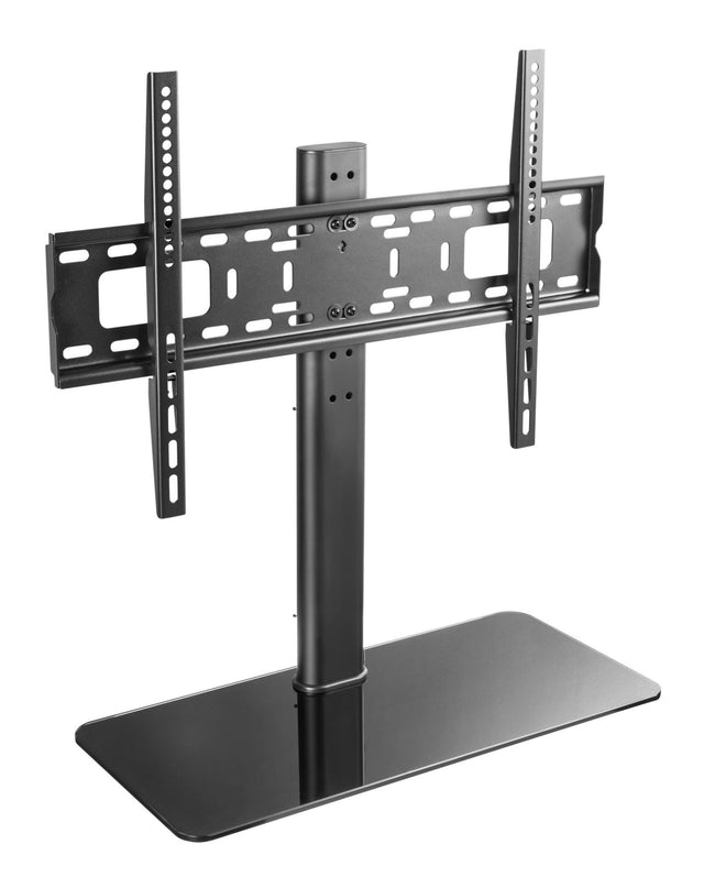 Schreibtischhalterung für 1 LCD TV LED 32"-55", mit Glas Standfuß Stück