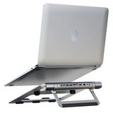 Techly 9 in 1 USB-C Docking Station USB3.1 Notebook Ständer Stück
