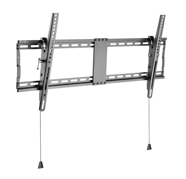 Wandhalterung für 1 LCD TV LED 43"-90", 49mm Wandabstand, neigbar Schwarz Stück